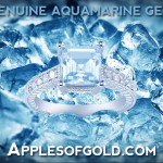 True-Blue Aquamarine Rings in Honor of “Honest Abe”