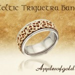 Two-Tone Celtic Wedding Bands: Putting Time-honored Motifs in the Spotlight