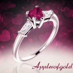 Romantic Gemstone Rings to Make Any Day Valentine’s Day