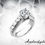 Diamond Rings with Heart