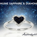Sapphire and Diamond Rings: Adding Contrast to the Navy Trend