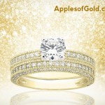 Yellow Gold Bridal Ring Sets With a Touch of Tradition