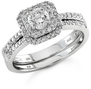 Wedding rings 4 carats