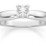 White Gold Diamond Solitaire Rings: Sparkling Bliss