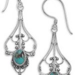 Silver and Turquoise Earrings: Fresh Designs for An Ancient Stone