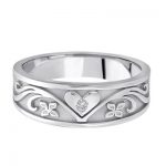 Sterling Silver Diamond Rings: Exalted Elegance