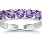 Gemstone Wedding Bands and Rings for Women