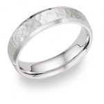 Men’s Hammered Wedding Bands and Rings