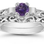 White Gold Amethyst Jewelry: Get in the Holiday Spirit