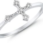 Diamond Cross Rings: A Sign Upon Your Hand