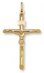 Gold Crucifix Pendants
