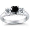 Thinking Outside The Little Cushioned Box: Choosing a Black Diamond Engagement Ring