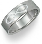 A Sign For Eternity: The Infinity Symbol Wedding Band