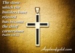 Simple, Strong Gold Crosses