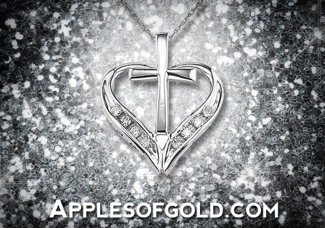 Cross and Heart Pendants: Reminders of the Ultimate Act of Love