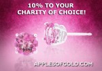 Go Pink and Give Back: 10 Percent of the Sale of Pink Jewelry to Charity of Your Choice