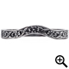 Curved Antique-Style Flower Band