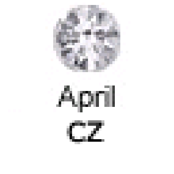 April CZ Cubic Zirconia Baby Shoe Birthstone Pendant, 14K Gold 5