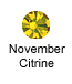 November Birthstone Citrine