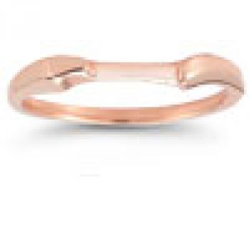 Christian Dove Bridal Ring Set in 14K Rose Gold 4