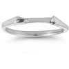 Christian Dove White Topaz Bridal Ring Set in Sterling Silver