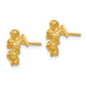 Angel Stud Earrings 14K Gold 2
