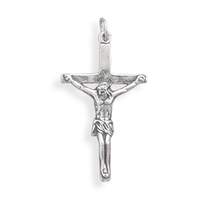 Oxidized Crucifixion Cross Pendant of our Lord Jesus Christ
