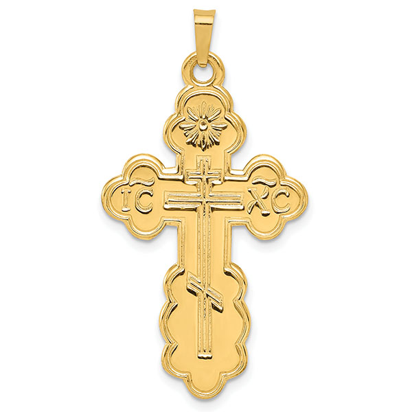 ICXC Orthodox Cross Pendant for Women
