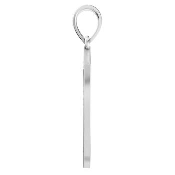 Sterling Silver Sheild of Faith Cross Pendant 3