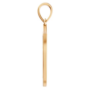 22K Gold Amor of God Shield Cross Pendant 3