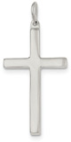 Engravable Sterling Silver Cross Pendant
