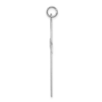 Large Men's Silver Cross Within Cross Pendant 2