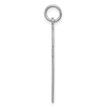 Silver Men's Rugged Cross within Cross Pendant 2
