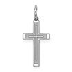 Women's Silver Cross Within Cross Pendant