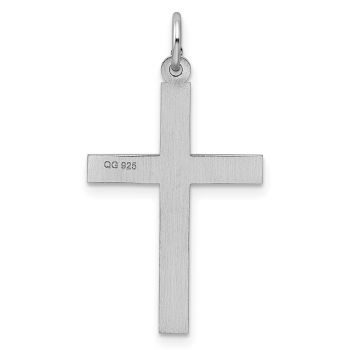 Moden Silver Women's Cross within Cross Pendant 3