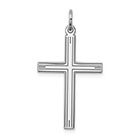Moden Silver Women's Cross within Cross Pendant