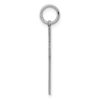 Silver Women's Rugged Cross within Cross Pendant 2