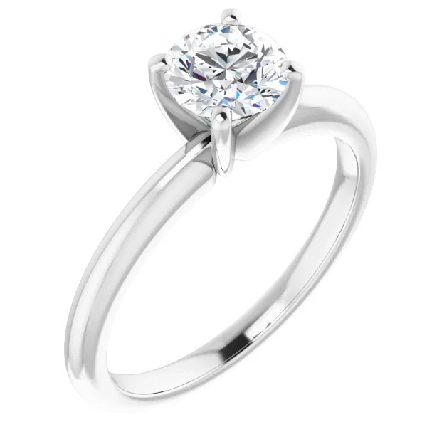 Conflict Free GIA Certified 3/4 Carat Diamond Solitaire Ring