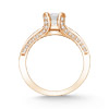 Rose Gold Diamond Engagment Ring