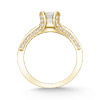 Yellow Gold Diamond Engagment Ring