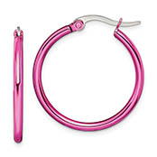 Stainless Steel Pink IP-Plated 1