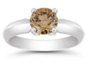 1 Carat Mocha Diamond Solitaire Engagement Ring