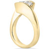 Tension Set Solitaire Engagement Ring