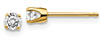 0.25 Carat Diamond Stud Earrings in 14K Yellow Gold