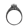 Vintage Style Solitaire Ring