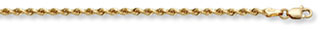 1.75mm 14K Gold Diamond-Cut Rope Chain