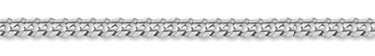 Add a 14K White Gold Curb Chain