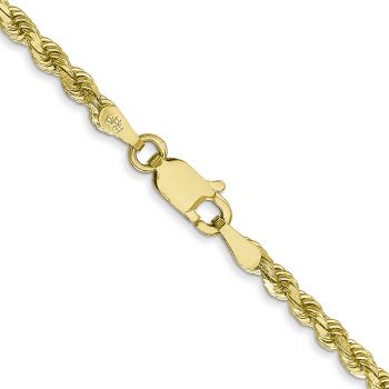 10K Gold 2.75mm Diamond-Cut Rope Chain 3