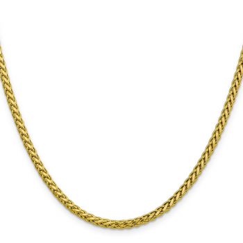 3.1mm Semi-Solid Diamond-Cut Parisian Wheat Chain in 14K Gold