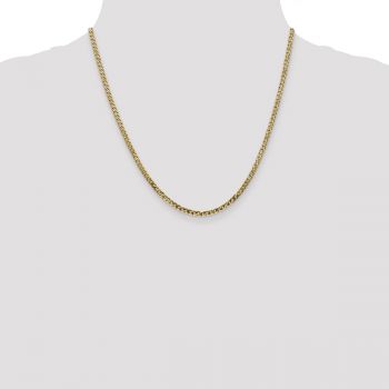 Italian 10K Gold 3mm Curb Chain 4